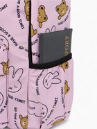 Рюкзак школьный на молнии, с карманами, размер 30×14×43 см, розовый 9424715