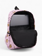 Рюкзак школьный на молнии, с карманами, размер 30×14×43 см, розовый 9424715