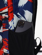 Рюкзак школьный на молнии, с карманами, с принтом, размер 29×12×42 см, синий/красный - Фото 10