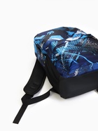 Рюкзак школьный на молнии, наружный карман, синий, голубой - Фото 7