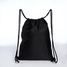 Мешок для обуви на шнурке, цвет белый/чёрный - Фото 2