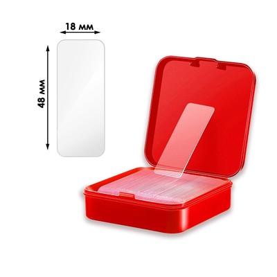 Двусторонняя самоклеящаяся лента ЛОМ, 18×48 мм, 60 шт.