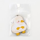 Брелок деревянный «Утка» 4.6×6 см 9577905