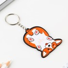 Брелок для ключей деревянный «Корги перевернутая», 4,7 х 6 см - Фото 2