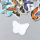 Набор наклеек "Нашествие бабочек" 50 шт 3-8,5 см - Фото 3