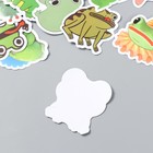 Набор наклеек "Супермикс лягухи" 50 шт 3-8,5 см - фото 22545838