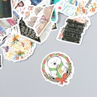 Набор наклеек "Книжный червь" 50 шт 3-8,5 см - фото 22545840