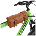 Велосумка на руль, цвет коричневый - Фото 2