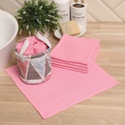 Салфетки махровые декоративные «Этель. Эстетика», 5 шт., 30×30 см, хлопок 100%, розовые - Фото 3