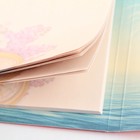 Блок бумаги для записей с липким слоем на выпускной «Выпускнику» в открытке с лентой, 30 листов - Фото 3