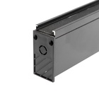 Трековый магнитный шинопровод, однофазный, открытый монтаж, 1 м, IP20, алюминевый - Фото 6