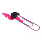 Закладка-скрепка большая, 11 см, "Фламинго", МИКС 9353312