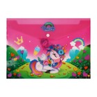 Папка-конверт на кнопке, А4, 180 мкм, "Единорог", МИКС - фото 22165408 Папка-конверт на кнопке, А4, 180 мкм, "Единорог", МИКС - фото 22165408