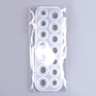 Молд силиконовый «Кольца», 14 форм колец  (артикул 9381928)  большой выбор товаров оптом и в розницу по низким ценам с доставкой