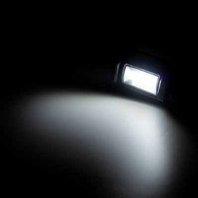Фонарь прожекторный аккумуляторный, 3 Вт, 1500 мАч, LED, COB, IP6, солнечная батарея