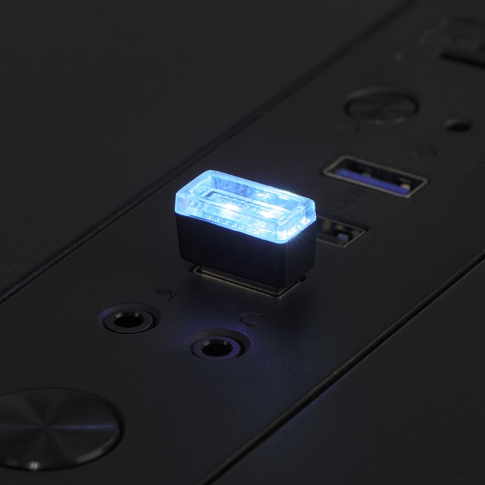 Подсветка в салон автомобиля, USB, белый - Фото 1