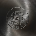Чайник со свистком из нержавеющей стали Magistro Heat, 3 л, ТРС, индукция, ручка soft-touch, цвет чёрный - Фото 10