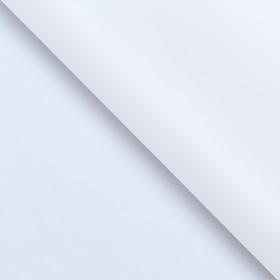 

Пленка матовая однотонная, белая №34, 58 х 58 см, 20 листов