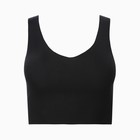 Топ бесшовный женский, цвет чёрный, размер 42-44 (M) 9580663 - фото 13701985 Топ бесшовный женский, цвет чёрный, размер 42-44 (M) 9580663 - фото 13701985