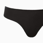 Трусы женские слипы бесшовные, цвет чёрный, размер 44-46 (L) - фото 24588703