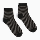 Носки женские, цвет чёрный, размер 36-38 - Фото 2