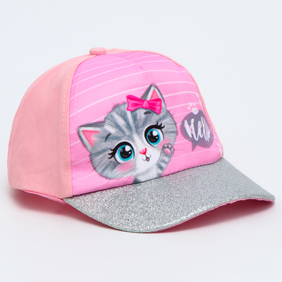 Кепка детская и рюкзак «Мяу»
