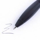 Ручка прикол колокольчик шариковая на открытке на выпускной «Выпускник» синяя паста 0.8 мм - Фото 2