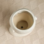 Горшок "Мила" 13х15х16см, белая - фото 24200013