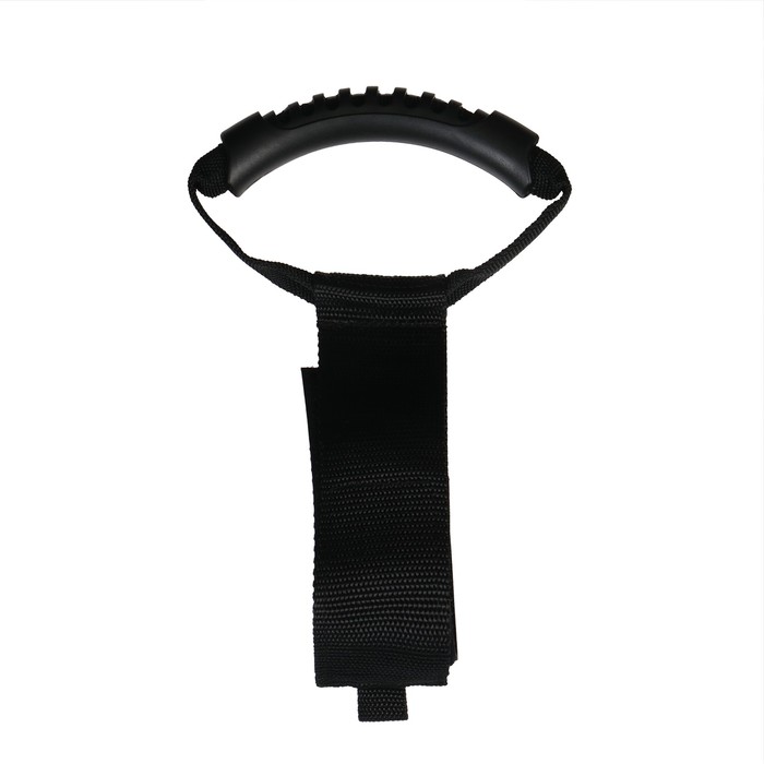 Держатель для шланга, размер М, на липучке, чёрный, Greengo