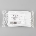 Нож из кукурузного крахмала "Белая" 16 см (комплект 50 шт) - фото 39686121