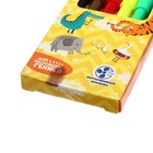 УЦЕНКА Фломастеры 6 цветов, вентилируемый колпачок, в картонной коробке ( плохо пишут ) - Фото 2