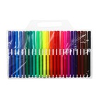 УЦЕНКА Фломастеры 24 цвета, вентилируемый колпачок, блистер - Фото 2