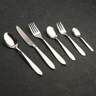 УЦЕНКА Набор столовых приборов «Стандарт», нет чайной ложки, картонная коробка, толщина 2 мм, 36 предметов, цвет серебряный - Фото 1