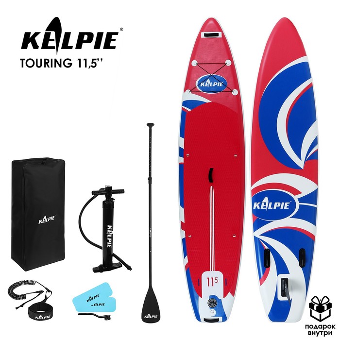 SUP доска надувная TOURING KELPIE 11.5", 347х80х15 см - фото 1911927498