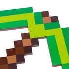 Деревянное оружие, детское сувенирное «Пиксель», топор кирка, 14.2×18.1 см - Фото 5