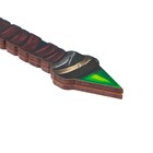 Сувенирное оружие топор орка «Зеленый», длина 24,5 см - фото 3603977