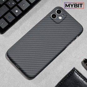 Чехол MYBIT для iPhone 11, кевларовый, противоударный, черный