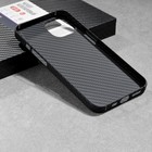 Чехол MYBIT для iPhone 13, кевларовый, противоударный, черный - Фото 4