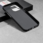 Чехол MYBIT для iPhone 13 Pro, кевларовый, противоударный, черный - Фото 4