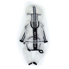 Дождевик - комбинезон для собак, размер 2XL, ДС 42, ОГ 55, ОШ 46.5 см, вес 15-20 кг, прозрачный - Фото 11