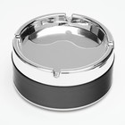 Пепельница для дома бездымная, для сигарет и стиков, 10.3×5.2 см, черная - Фото 2