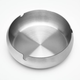 Пепельница из нержавеющей стали, 12×3.7 см