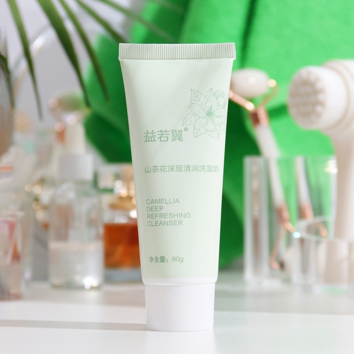 Пенка-пилинг для лица, с экстрактом Камелии, 60 г - Фото 1