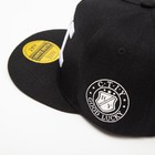 Кепка детская, цвет чёрный, размер 50-52 - фото 42012485