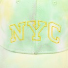 Бейсболка для девочки, цвет жёлтый, размер 52-54 - фото 41456212