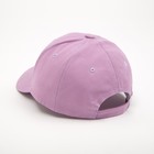 Бейсболка для девочки, цвет сиреневый размер 52-54 - фото 117210218 Бейсболка для девочки, цвет сиреневый размер 52-54 - фото 117210218