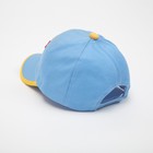 Кепка детская, цвет голубой, размер 48-52 - фото 41456217