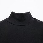 Боди-водолазка Крошка Я BASIC LINE, рост 68-74 см, чёрное - Фото 2