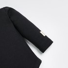 Боди-водолазка Крошка Я BASIC LINE, рост 68-74 см, чёрное - Фото 3