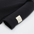 Боди-водолазка Крошка Я BASIC LINE, рост 68-74 см, чёрное - Фото 4